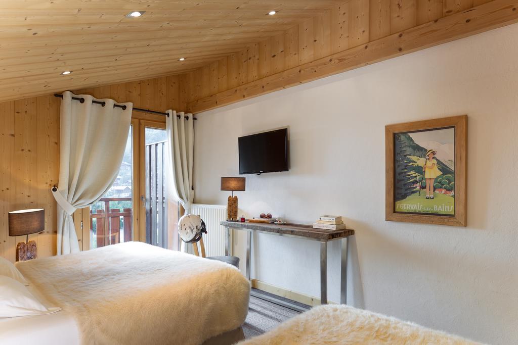 Hotel Et Spa Le Delta Le Grand-Bornand Oda fotoğraf